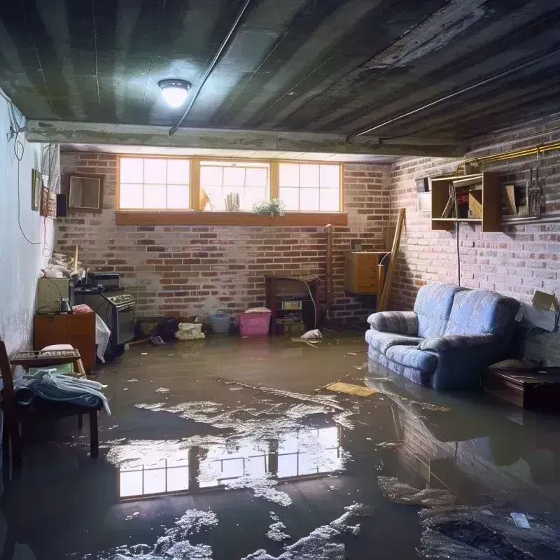 Flooded Basement Cleanup in Hardwick, VT